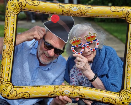 Royal Photoshoot - Nursing Home West Sussex